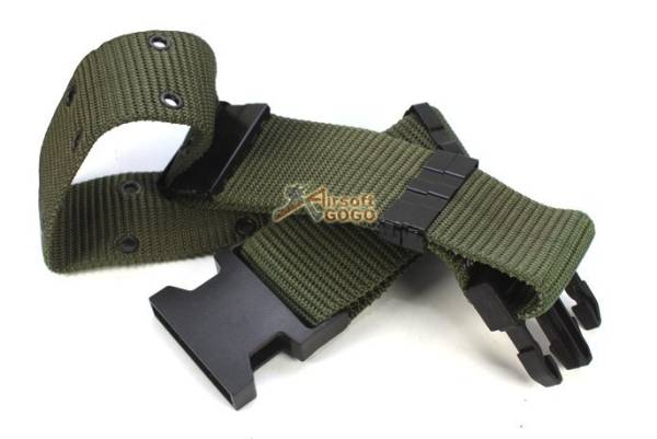 Combat Tactical 2.5" Heavy Duty Belt - Green - Image 4