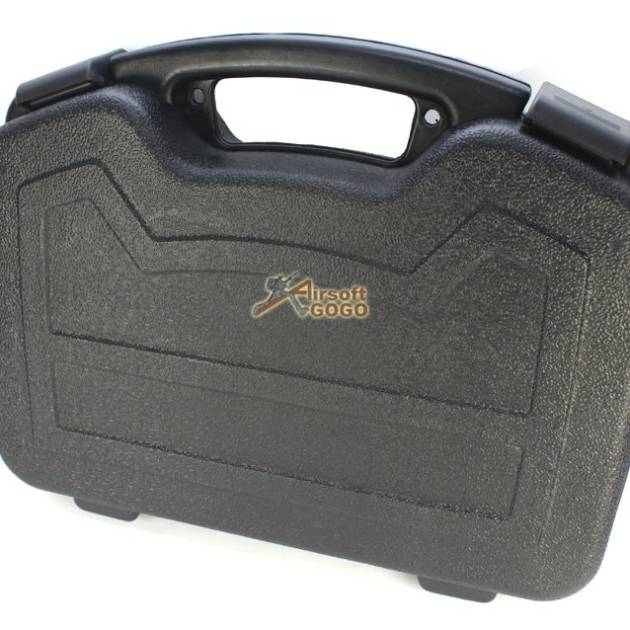 Foam Padded Pistol Handgun Case (Black)