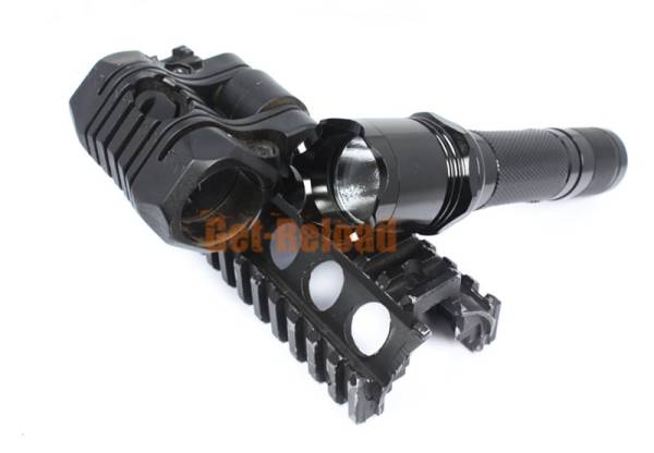 R2 A5 Cree LED 200lm Flashlight w/ 5points quick mount for 20mm - Image 9