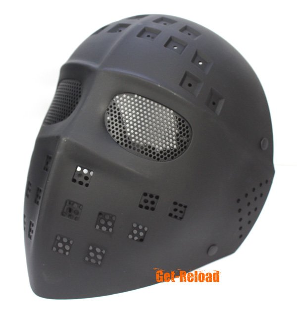 Steel Mesh Deluxe Full Face Mask (Black)