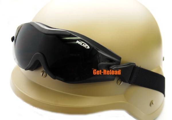 Tactical Airsoft Wind Dust Goggle Glasses Black