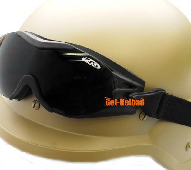 Tactical Airsoft Wind Dust Goggle Glasses Black