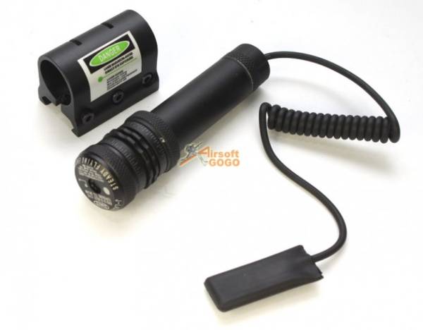Green Laser Sight Pointer w/ Barrel & RIS Mount JG-10