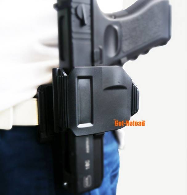 Building Fire GLOCK 17/19/22/23 Pistol Gun Clip Holster Black