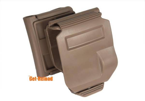 Building Fire GLOCK 17/19/22/23 Pistol Gun Clip Holster Tan - Image 3