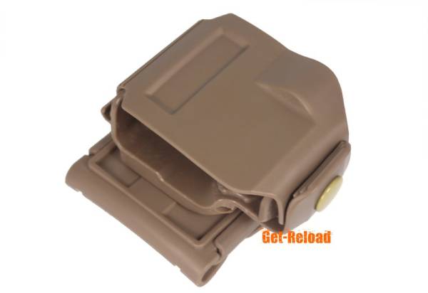 Building Fire GLOCK 17/19/22/23 Pistol Gun Clip Holster Tan - Image 5
