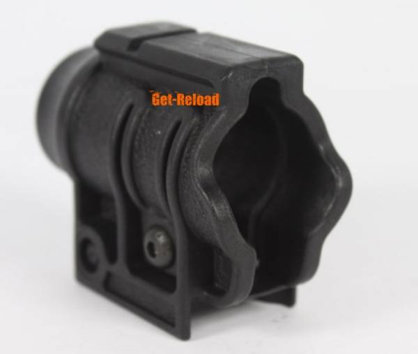Tactical Flashlight Mount with Low Rail (Black) - Image 3