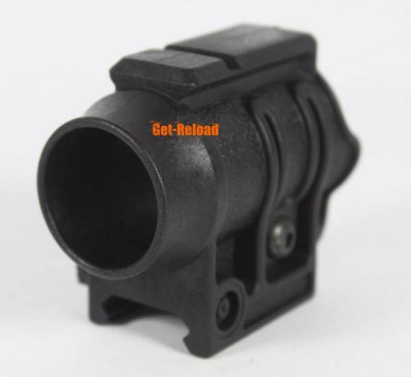 Tactical Flashlight Mount with Low Rail (Black) - Image 4