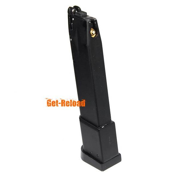 32rd Long Pistol Magazine for M92F GBB Black