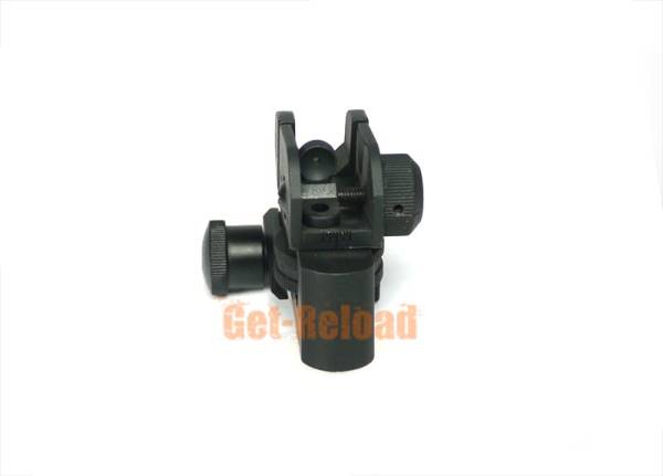 Tactical CQB Dual Apertures Rear Sight Black - Image 4