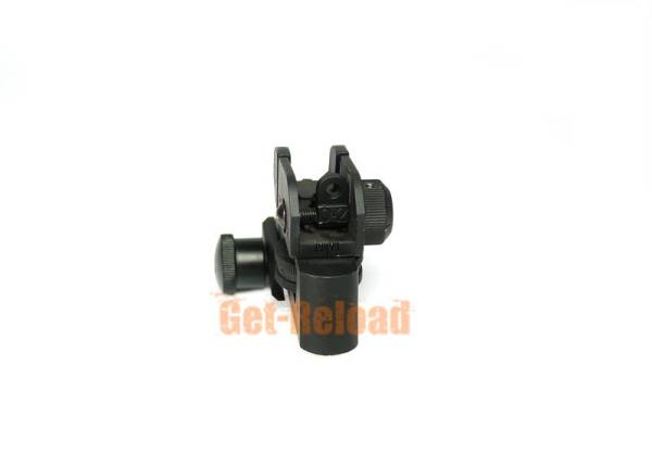 Tactical CQB Dual Apertures Rear Sight Black - Image 6