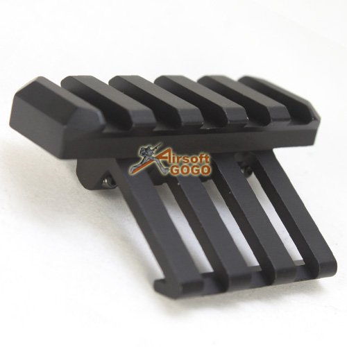 Airsoft Lower Side Rail RIS Extension Mount -BK
