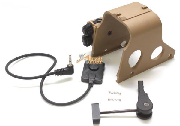 Red Laser QD Lever Scope Cover for 551/552 Type Dot Sight Tan