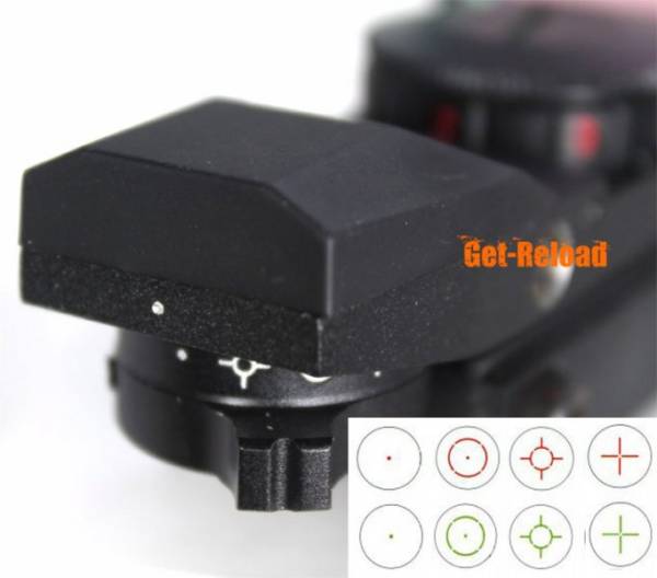 33mm + 4 Patterns Red and Green Dot Sight - Image 4