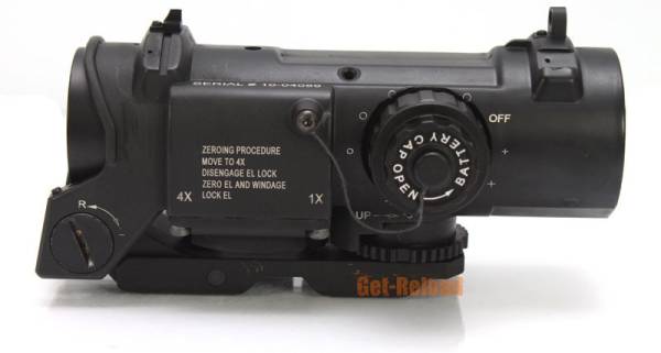 SpecterDR sty 4X Magnifier Scope w/ Illuminated Dot