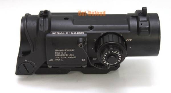 SpecterDR sty 4X Magnifier Scope w/ Illuminated Dot - Image 6