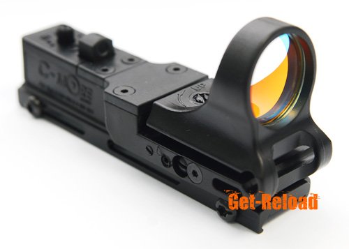 CMore Style Red Dot Sight Railway Reflex for RIS Rail Black