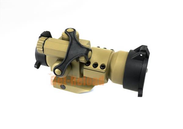 Comp M2 Type Red Green Dot Sight Scope w/Cantilever Mount Tan - Image 2