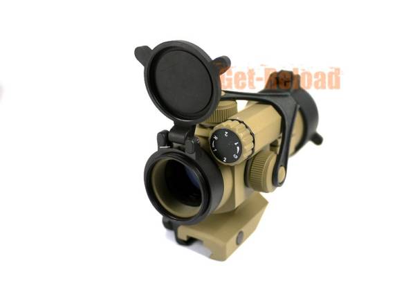 Comp M2 Type Red Green Dot Sight Scope w/Cantilever Mount Tan - Image 6