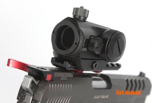 1x24 Micro T-1 Red/Green Dot Sight Scope w/QD High Mount - Image 6