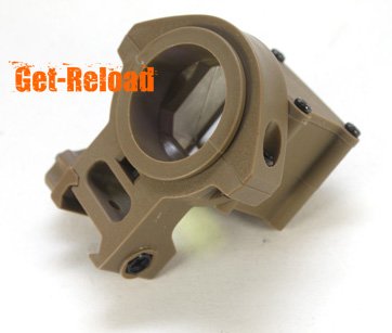 Airsoft Tactical Angle Sight 360º Rotate For Dot Sight (Tan)