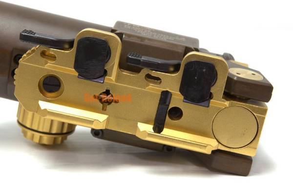 SpecterDR sty 4X Magnifier Scope w/ Illuminated Dot (Tan) - Image 5