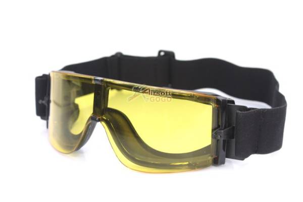 Paintball Airsoft X800 Protective Glasses Goggles G6 Yellow