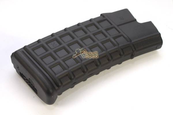 Jing Gong 330rd Magazine for AUG Military Airsoft AEG (Black) - Image 2
