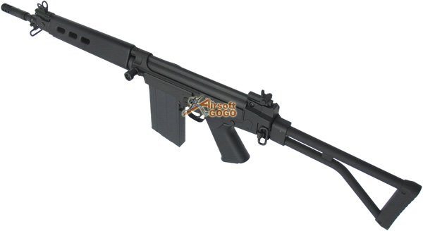 King Arms FAL Carbine Folding Stock (Mid Length) Airsoft AEG
