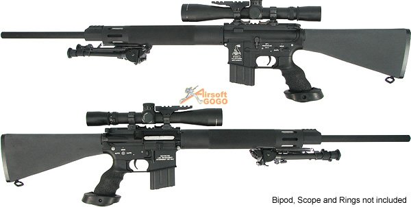 King Arms Free Float Sniper Rifle (24 inch) Airsoft AEG