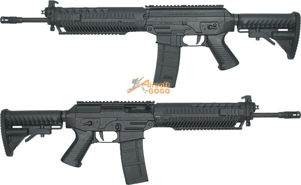 King Arms SIG556 HOLO Full Metal Blowback AEG