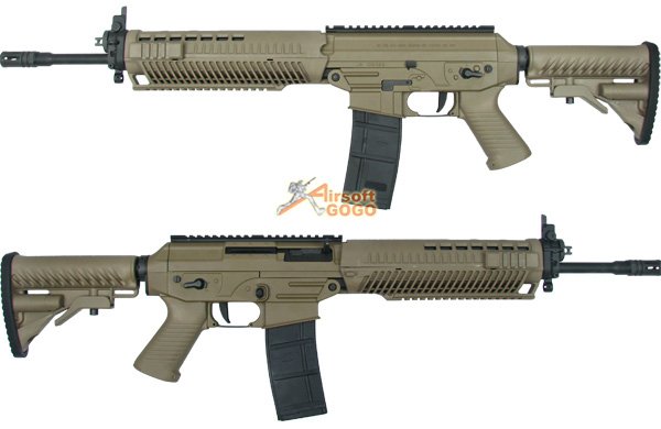 King Arms SIG556 HOLO Full Metal Blowback AEG (DE)