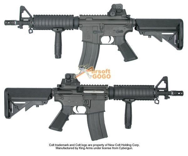 King Arms Colt M4 CQB/R Airsoft AEG