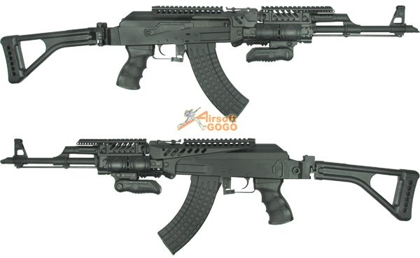 King Arms X47 Side Folding Stock Airsoft AEG