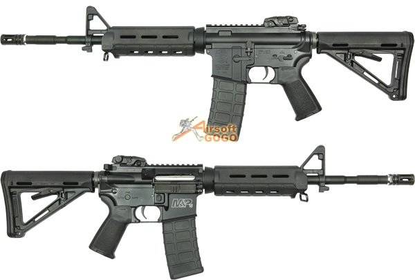 King Arms S&W M&P15 MOE AEG (Black)