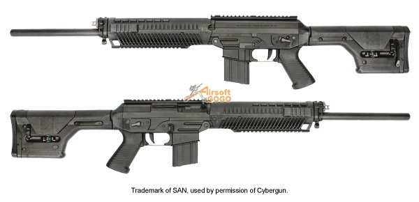 King Arms SIG556 DMR Blowback AEG
