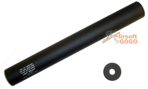 King Arms Light Weight Silencer - 335x40mm (14mm CW/CCW)