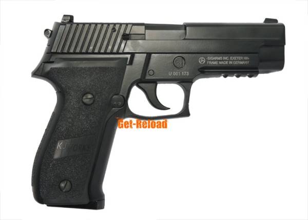 KJ Full Metal P226 Gas Blowback pistol w/ marking (KP-01M) - Image 2