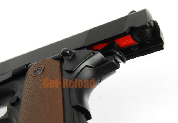 KJ Works M1911A1 CO2 FULL METAL GBB Pistol - Image 6