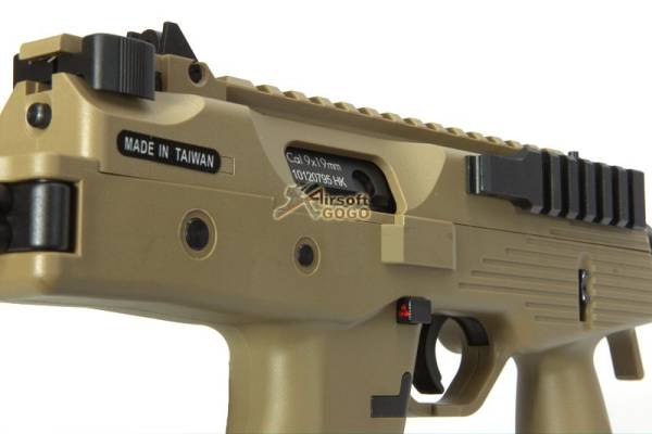 KSC NP9 Gas Blowback SMG (Tan / Taiwan Version) - Image 3