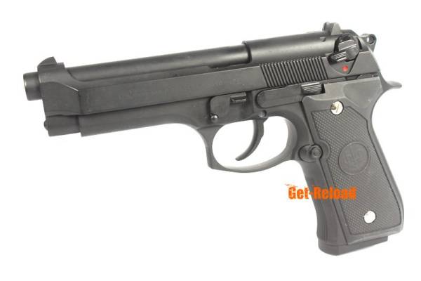 KWG U.S. 9mm M9 Full Metal GBB Pistol (Black)