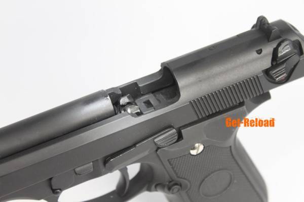 KWG U.S. 9mm M9 Full Metal GBB Pistol (Black) - Image 5