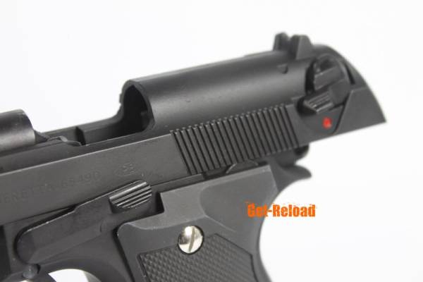 KWG U.S. 9mm M9 Full Metal GBB Pistol (Black) - Image 6