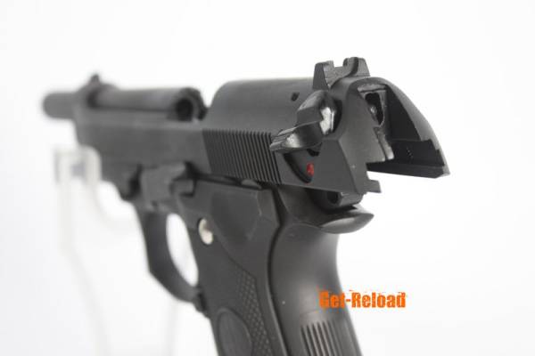 KWG U.S. 9mm M9 Full Metal GBB Pistol (Black) - Image 8