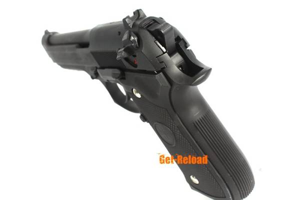 KWG U.S. 9mm M9 Full Metal GBB Pistol (Black) - Image 11