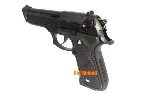 KWG U.S. 9mm M9 Full Metal GBB Pistol (Black) - Image 12