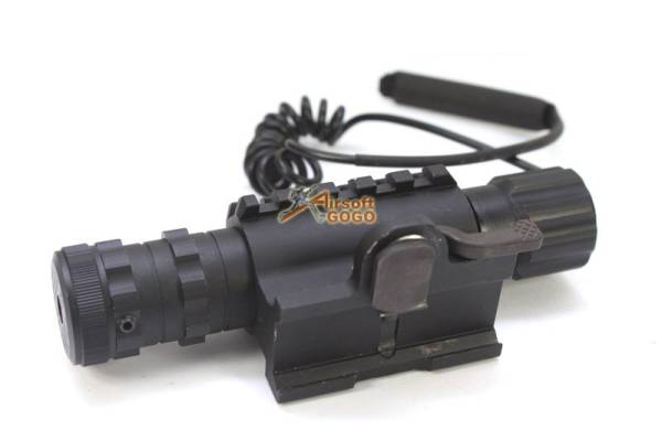 Tactical QD Lever RAS Tri-Rail Green Laser Sight Pointer LG08 - Image 4