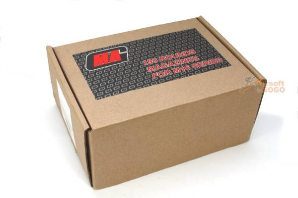 MAG 190rd Real Finish METAL Magazine for M4/M16 AEG (5pcs) - Image 2