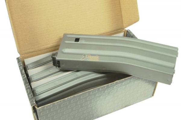MAG 160rd Aluminium Magazine for Systema PTW M4 (BK, 4pcs) - Image 2