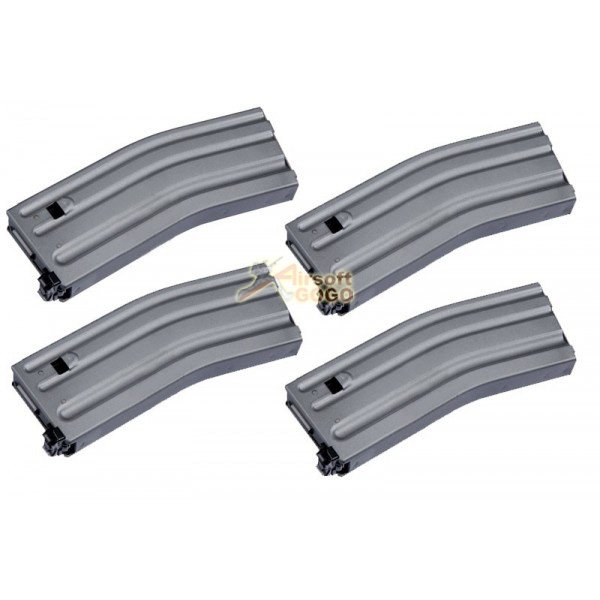 MAG 170rd Magazine for SYSTEMA PTW M4 / M16 Series AEG (4pcs)